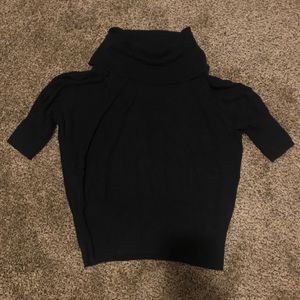 Fashion Bug Black Loose Cowl Neck Sweater Sized 1X